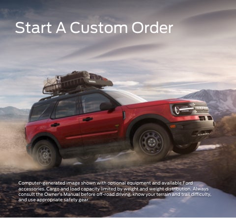 Start a custom order | Century Ford of Mt. Airy, Inc. in Mt Airy MD